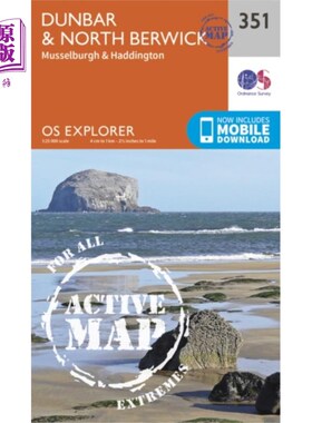 海外直订Dunbar and North Berwick 邓巴和北贝里克