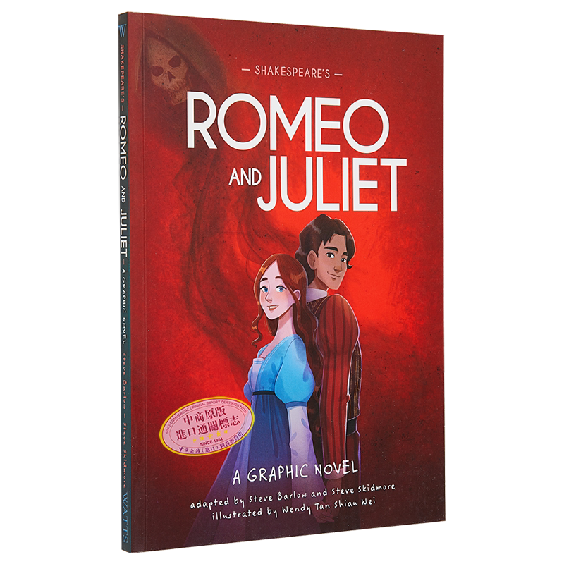 预售 莎士比亚的 罗密欧与朱丽叶 图像小说系列 Shakespeares Romeo and Juliet 英文原版 Steve Barlow【中商原版】
