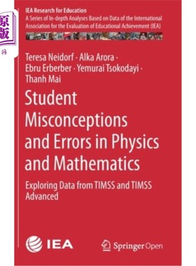 海外直订Student Misconceptions and Errors in Physics and Mathematics: Exploring Data fro 学生在物理和数学上的误解和