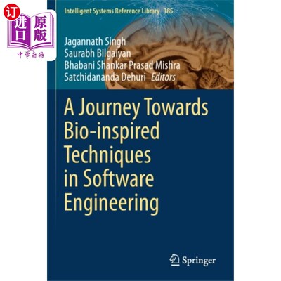 海外直订Journey Towards Bio-inspired Techniques in Softw... 软件工程中生物启发技术之旅