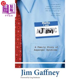 family 海外直订Hello Asperger 我是吉姆：阿斯伯格综合症 Jim 你好 家族故事 Syndrome story