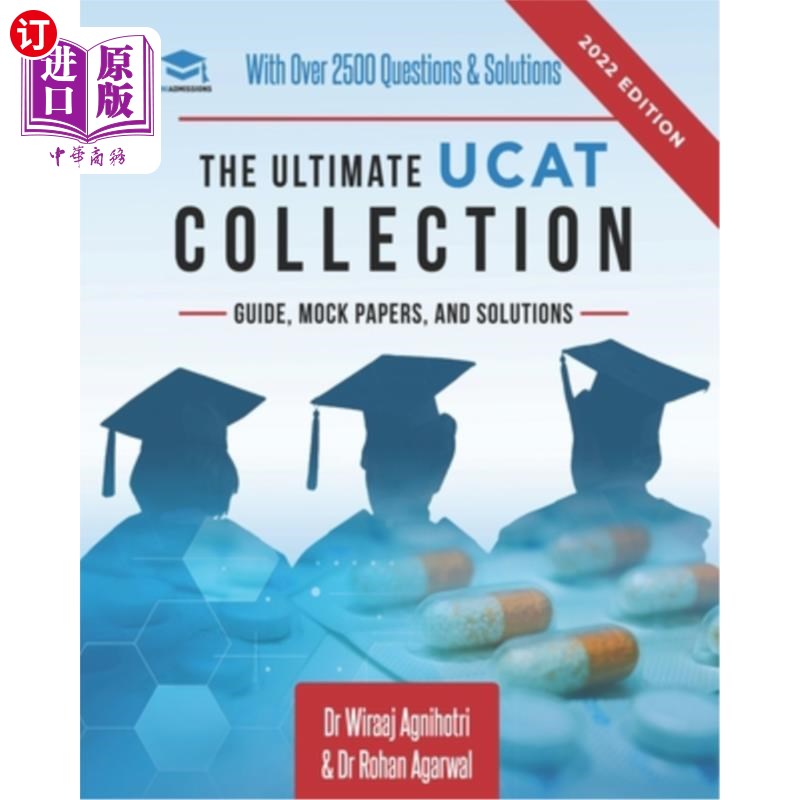 海外直订The Ultimate UCAT Collection: New Edition with over 2500 questions and solutions 终极UCAT集合:新
