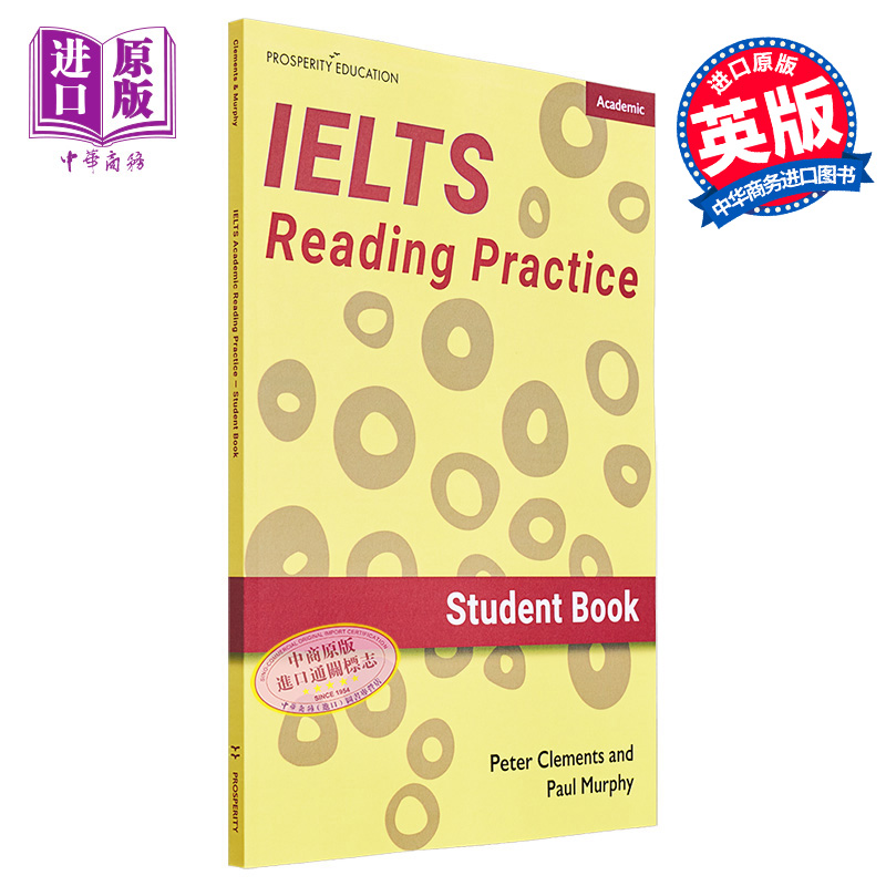 现货 IELTS Academic Reading Practice Student Book雅思考试学术类阅读练习学生用书英文原版进口图书【中商原版】