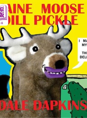 海外直订Maine Moose Dill Pickle 缅因驼鹿莳萝泡菜