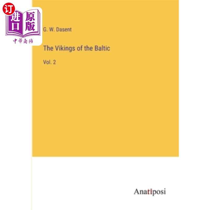 海外直订The Vikings of the Baltic: Vol. 2 波罗的海的维京人：第二卷