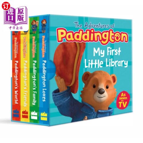 海外直订My First Little Library 我的第一个小图书馆