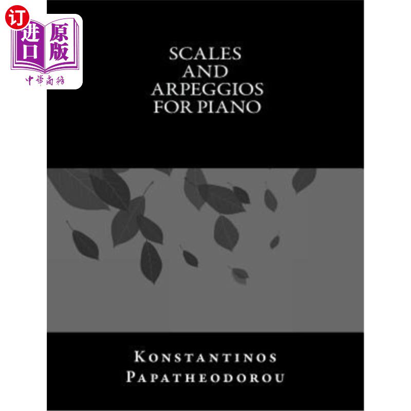 海外直订Scales and Arpeggios for Piano 钢琴音阶和琶音
