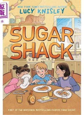 桥梁漫画 豌豆农场3 糖小屋 全彩 Peapod Farm Sugar Shack 英文原版 儿童图像小说 漫画故事书 进口童书【中商原版】