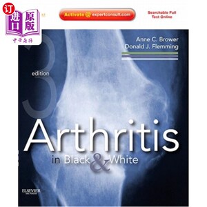 海外直订医药图书Arthritis in Black & White 黑白相间的关节炎