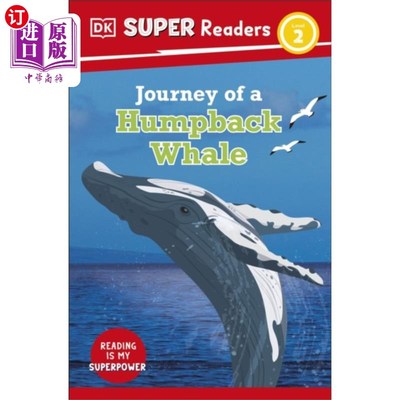 海外直订DK Super Readers Level 2 Journey of a Humpback W... DK超级读者等级2座头鲸之旅