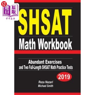 Full Math and 海外直订SHSAT Length SHSAT数学练习册：丰富 Abundant Practice Workbook 练 Exercises SHSAT Two