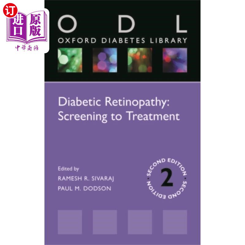 海外直订医药图书Diabetic Retinopathy: Screening to Treatment 糖尿病视网膜病变的筛查与治疗