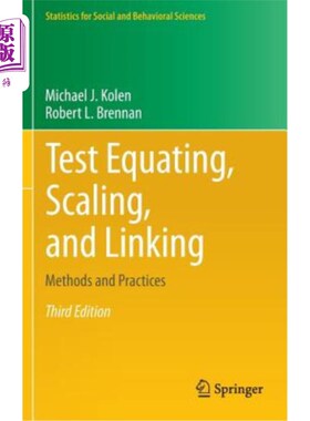 海外直订Test Equating, Scaling, and Linking: Methods and Practices 测试等值、缩放和链接：方法和实践