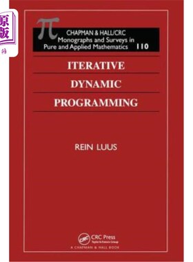 海外直订Iterative Dynamic Programming 迭代动态规划