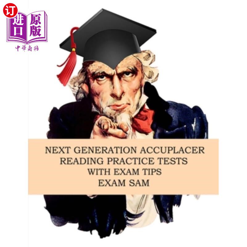 海外直订Next Generation Accuplacer Reading Practice Tests with Exam Tips 下一代Accuplacer阅读练习测试与考试技巧