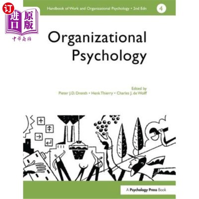 海外直订A Handbook of Work and Organizational Psychology: Volume 4: Organizational Psych 《工作与组织心理学手册》第
