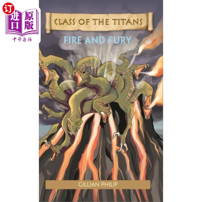 海外直订Reading Planet - Class of the Titans: Fire and F... 阅读星球-泰坦类:火与怒- 7级:小说(土星)