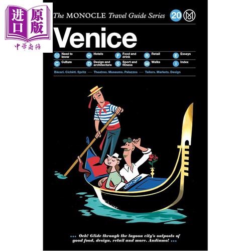 威尼斯：Monocle旅游指南 意大利水上都市旅行攻略指南 英文原版 Venice The Monocle Travel Guide Series MONOCLE【中商原版】