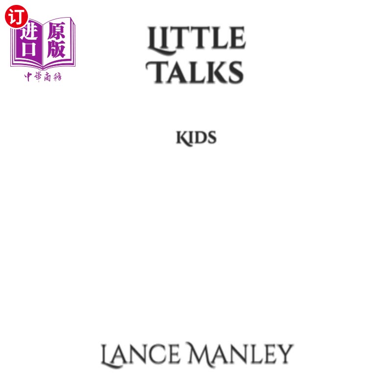 海外直订Little Talks: Kids 小谈话：孩子