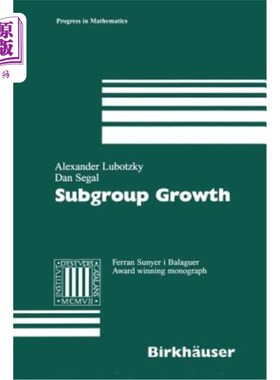 海外直订Subgroup Growth 子群增长