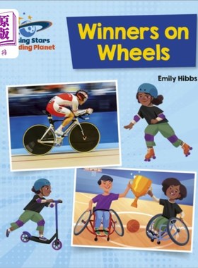 海外直订Reading Planet - Winners on Wheels - White: Gala... 阅读星球-车轮上的赢家-白色:银河