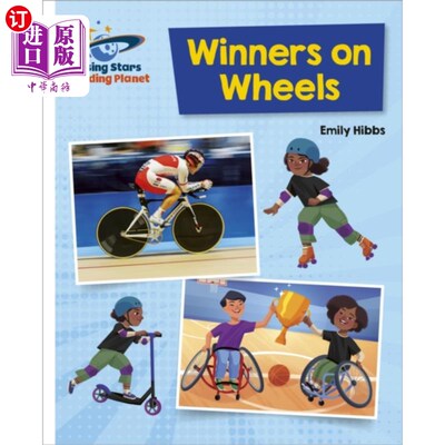 海外直订Reading Planet - Winners on Wheels - White: Gala... 阅读星球-车轮上的赢家-白色:银河