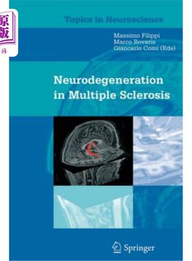 海外直订医药图书Neurodegeneration in Multiple Sclerosis 多发性硬化症中的神经变性
