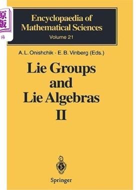 海外直订Lie Groups and Lie Algebras II: Discrete Subgroups of Lie Groups and Cohomologie 李群与李代数Ⅱ：李群的离散