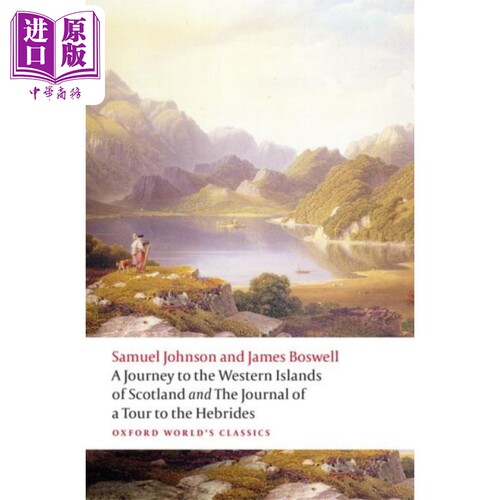 苏格兰西部岛屿之旅 和 赫布里底群岛游记 牛津世界经典系列 英文原版 Samuel Johnson【中商原版】