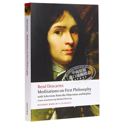 预售 牛津世界经典系列：*一哲学沉思录 英文原版 Meditations on First Philosophy Rene Descartes【中商原版】