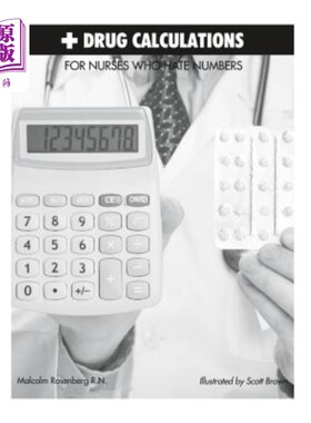 海外直订医药图书Drug Calculations for Nurses Who Hate Numbers 讨厌数字的护士的药物计算