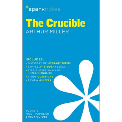 Sparknotes 文学指南 坩埚 英文原版 The Crucible Sparknotes Literature Guide Sparknotes Arthur Miller【中商原版】
