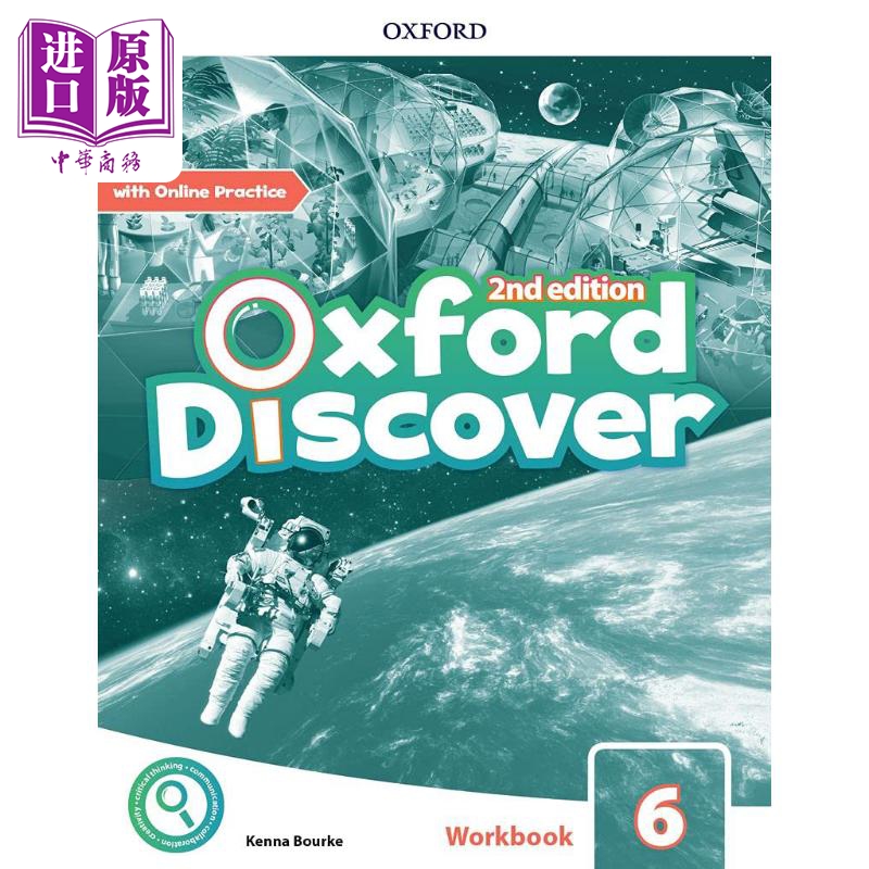 Oxford Discover 2e Level 6 Workbook with Online Practice 牛津少儿英语探索系列 练习册含线上练习 6级 英文原版【中商原版】