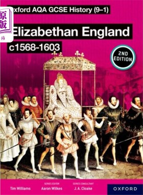 海外直订Oxford AQA GCSE History (9-1): Elizabethan Engla... 牛津AQA GCSE历史(9-1):伊丽莎白英国c1568-1603学生书第二