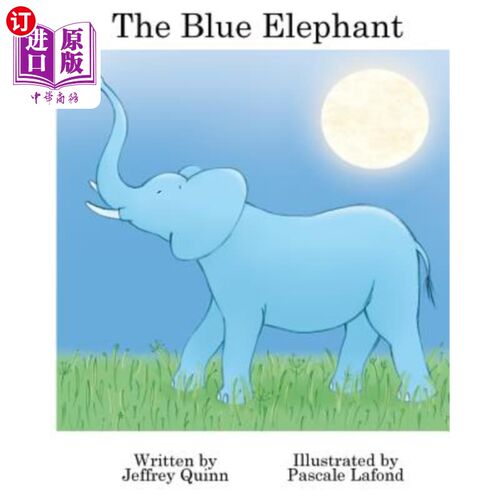 海外直订The Blue Elephant 蓝色的大象
