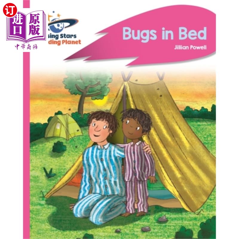 海外直订Reading Planet - Bugs in Bed - Pink B: Rocket Ph... 阅读星球-床上的虫子-粉红色B:火箭拼读