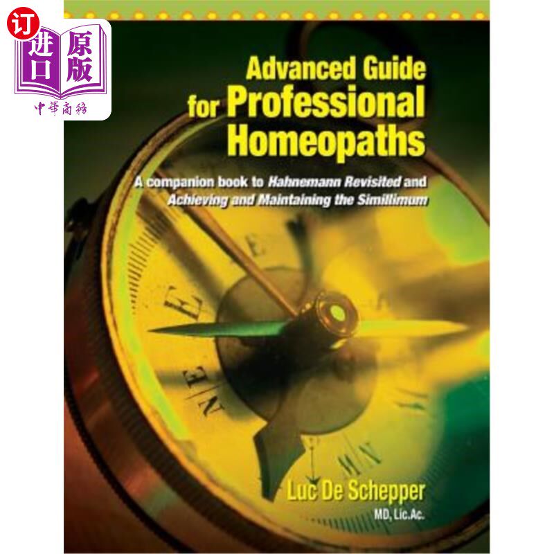 海外直订医药图书Advanced Guide for Professional Homeopaths 专业顺势疗法高级指南