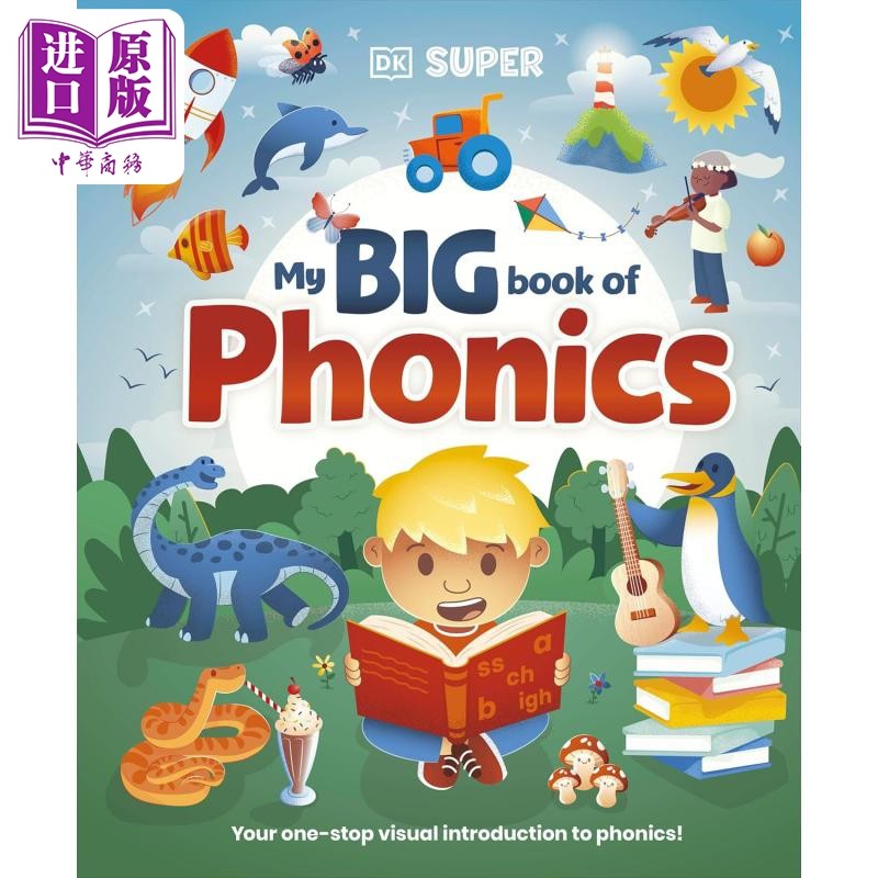 DK我的拼音大书英文原版