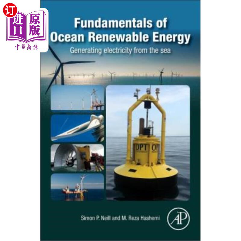 海外直订Fundamentals of Ocean Renewable Energy: Generating Electricity from the Sea 海洋可再生能源基础：从海洋发电