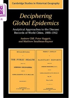 海外直订医药图书Deciphering Global Epidemics: Analytical Approaches to the Disease Records of Wo 解读全球流行病：18