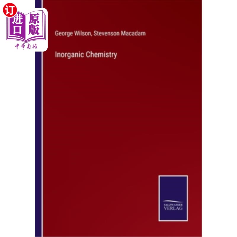 海外直订Inorganic Chemistry 无机化学
