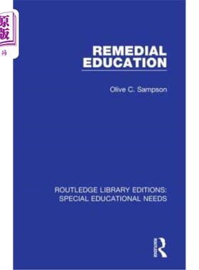 海外直订Remedial Education 矫正教育