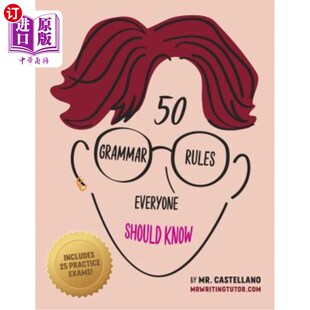 海外直订50 Grammar Rules Everyone Should Know 50条大家都应该知道的语法规则
