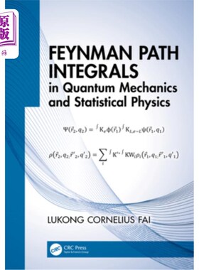 海外直订Feynman Path Integrals in Quantum Mechanics and Statistical Physics 量子力学与统计物理中的费曼路径积分