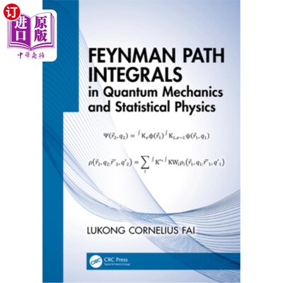 海外直订Feynman Path Integrals in Quantum Mechanics and Statistical Physics 量子力学与统计物理中的费曼路径积分