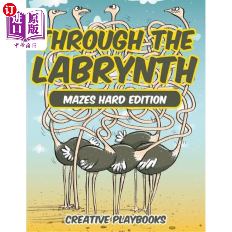 海外直订Through the Labyrinth Mazes Hard Edition 通过迷宫迷宫硬版