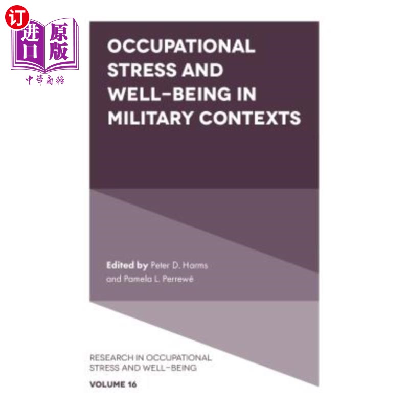 海外直订医药图书Occupational Stress and Well-Being in Military Contexts 军事背景下的职业压力和幸福感