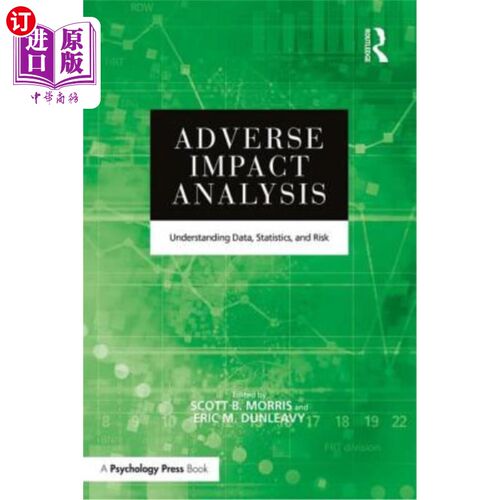 海外直订Adverse Impact Analysis: Understanding Data, Statistics, and Risk 不良影响分析:了解数据、统计数据和风险 - 封面