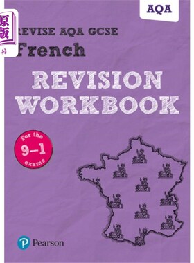 海外直订Pearson REVISE AQA GCSE (9-1) French Revision Wo... Pearson复习AQA GCSE(9-1)法语复习练习册
