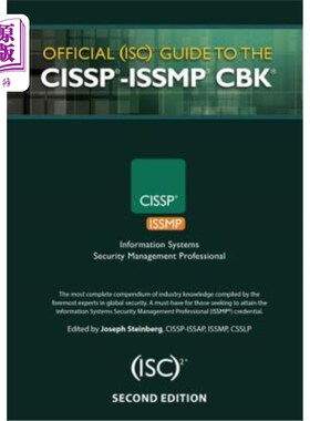 海外直订Official (Isc)2 Guide to the Cissp-Issmp Cbk 官方(Isc)2 cisp - issmp Cbk指南